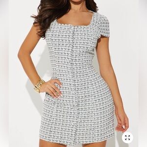 Nwt Tweed Mini Dress
